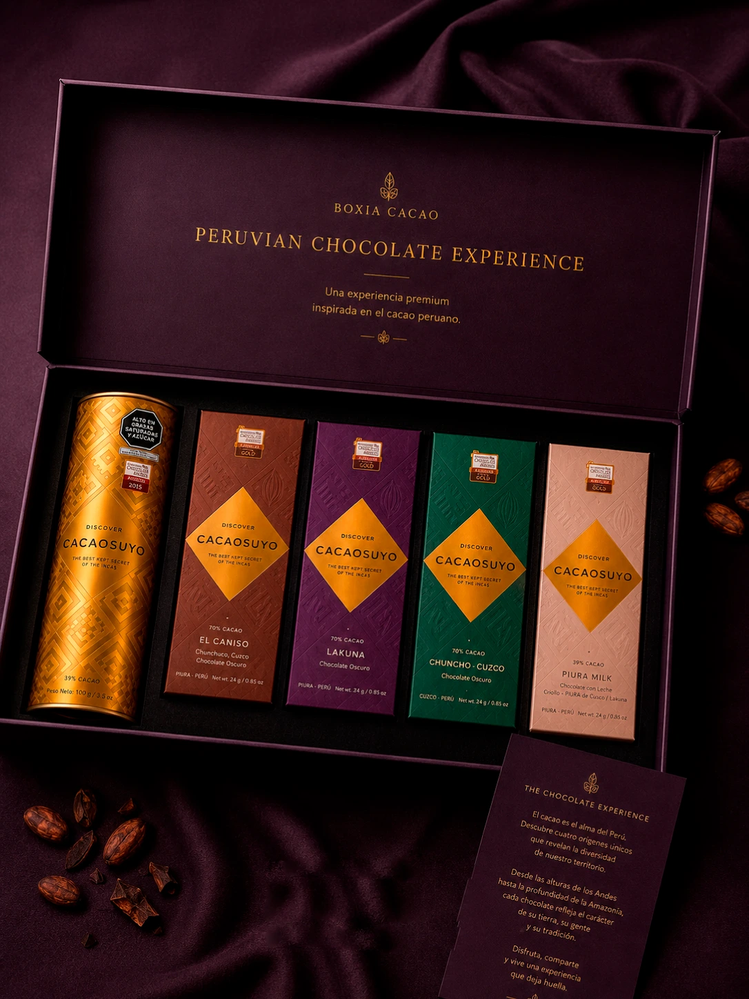 BOXIA Chocolate - regalo corporativo premium en Perú