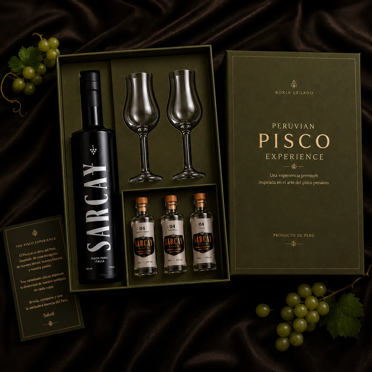 BOXIA Pisco - regalo corporativo premium en Perú
