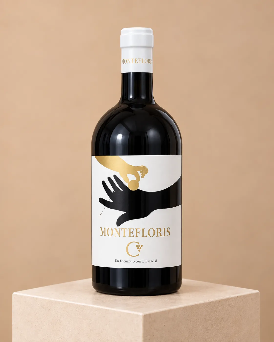 Caja Premium La Italiana - vino, copas de cristal y presentación de madera
