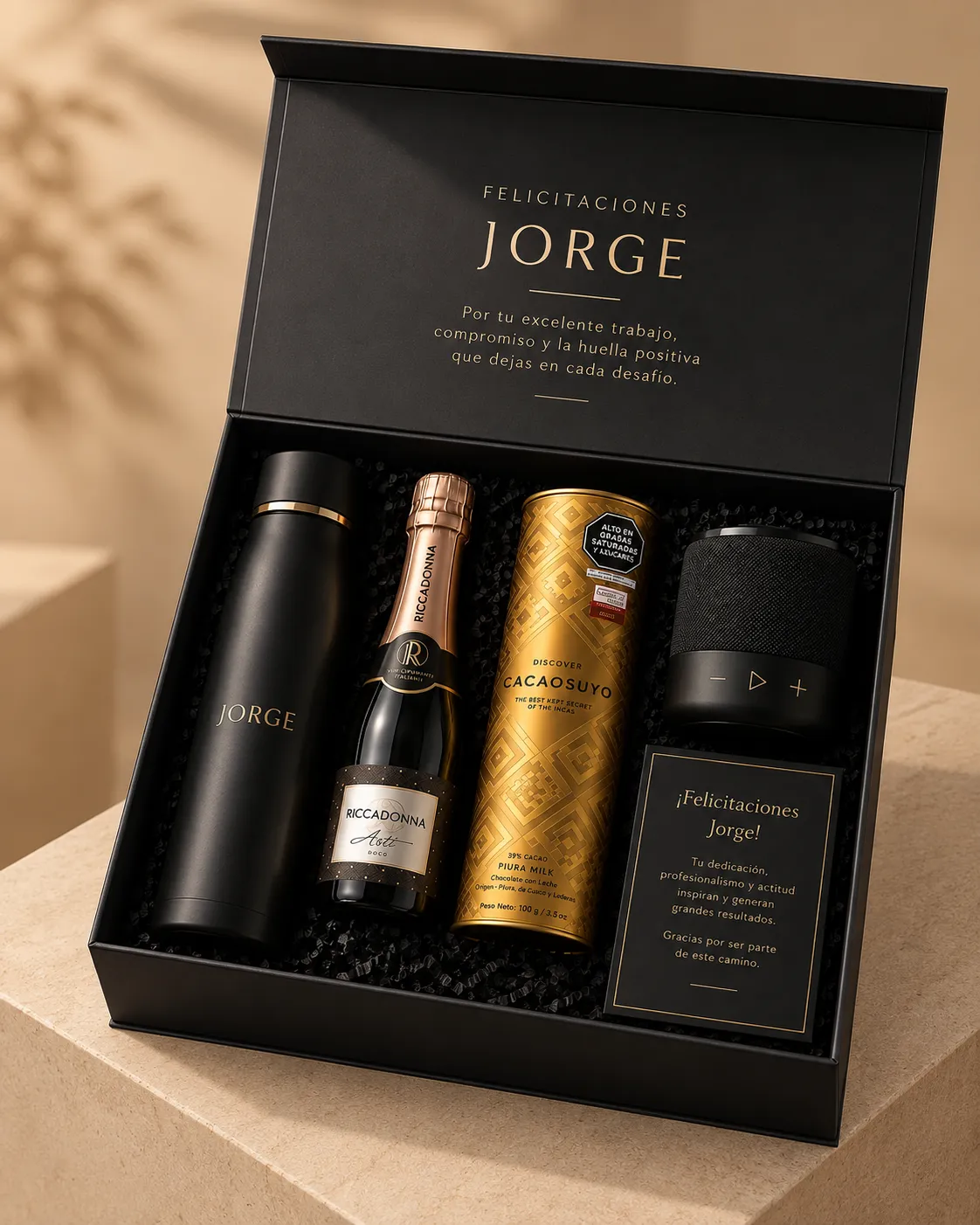 Kit Felicitación de regalos corporativos BOXIA