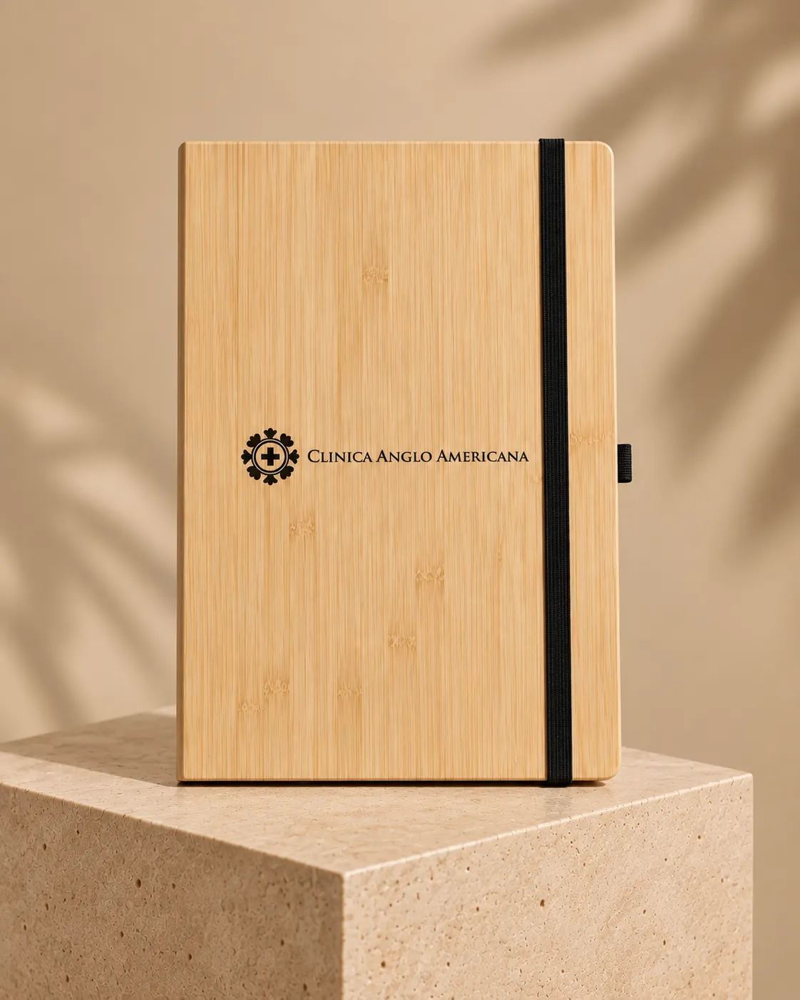 Libreta de bambú para regalos corporativos · Kit Ecológico