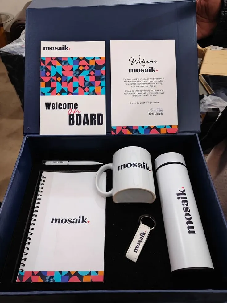 Kits de bienvenida para onboarding corporativo